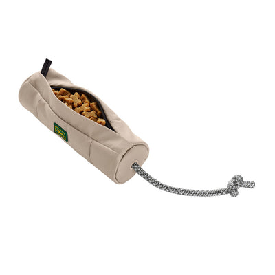 Hunter Trainer Snack Dummy mit Seil taupe 1 Stück