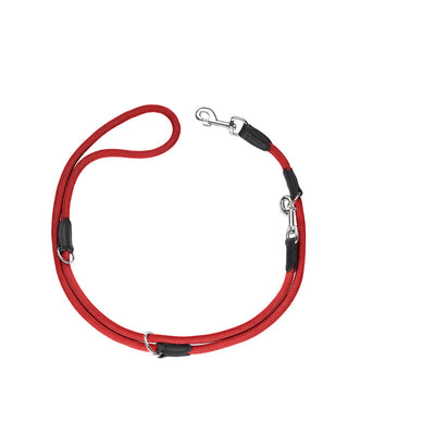 Hunter Verstellbare Führleine Freestyle rot 10/200