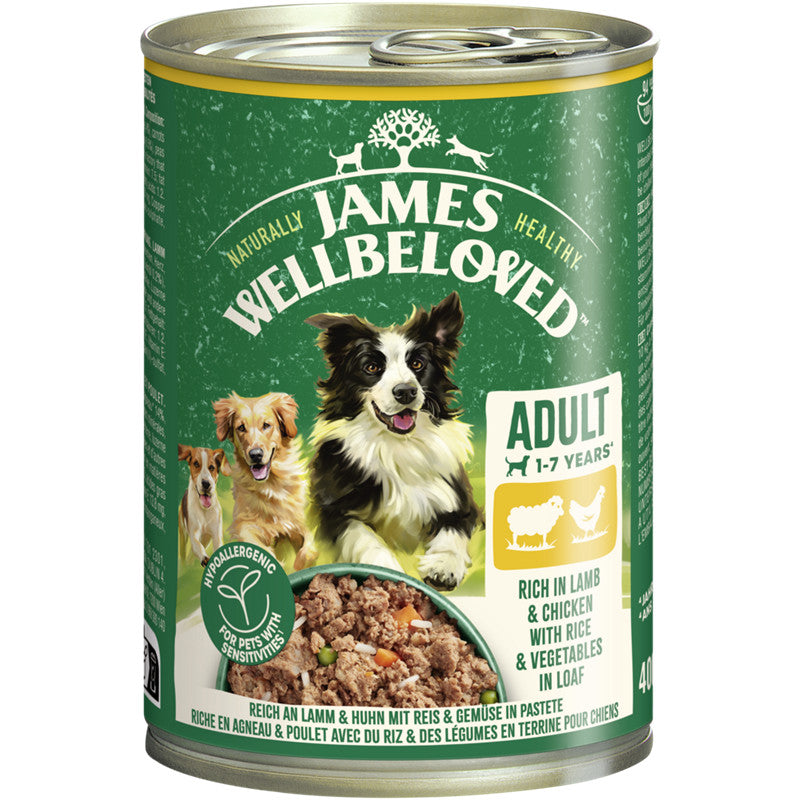 JAMES WELLBELOVED™ Hund Dose Lamm & Huhn Pastete 400 g