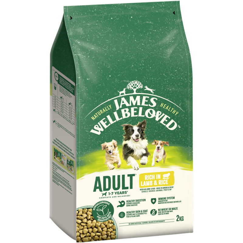 JAMES WELLBELOVED™ Hund Lamm & Reis 2 kg
