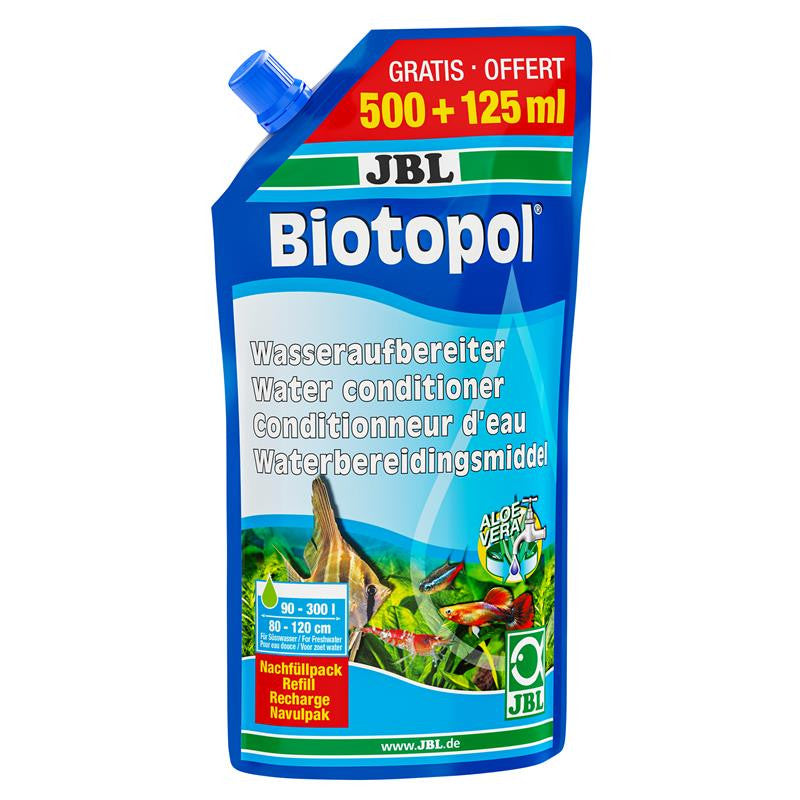 JBL Biotopol Wasseraufbereiter 500 +125 ml Nachfüllpack