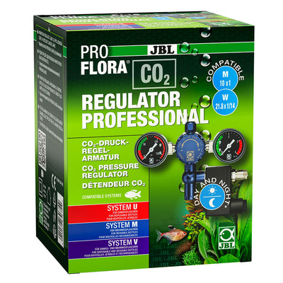 JBL PROFLORA CO2 REGULATOR PROFESSIONAL Druckregelarmatur für CO2 Aquarienpflanzen-Düngeanlagen