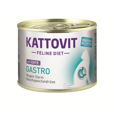 Kattovit Feline Diet Gastro Ente 185 g