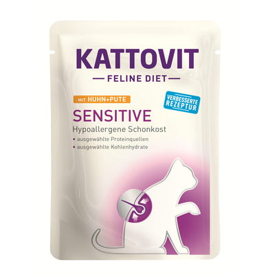 Kattovit Feline Diet Sensitive Huhn + Pute 85g