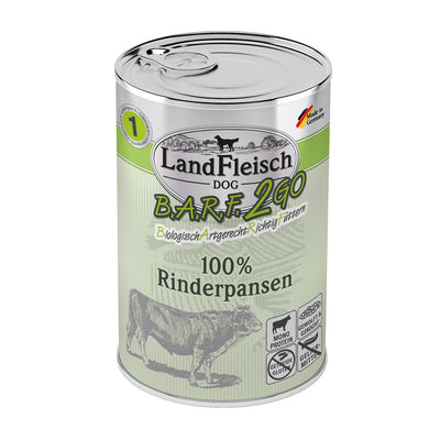 LandFleisch B.A.R.F.2GO 100 % aus Rinderpansen 400 g