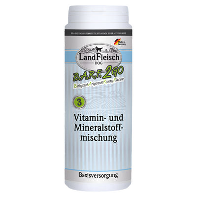 LandFleisch B.A.R.F.2GO Vitamin- und Mineralstoffmischung 250 g