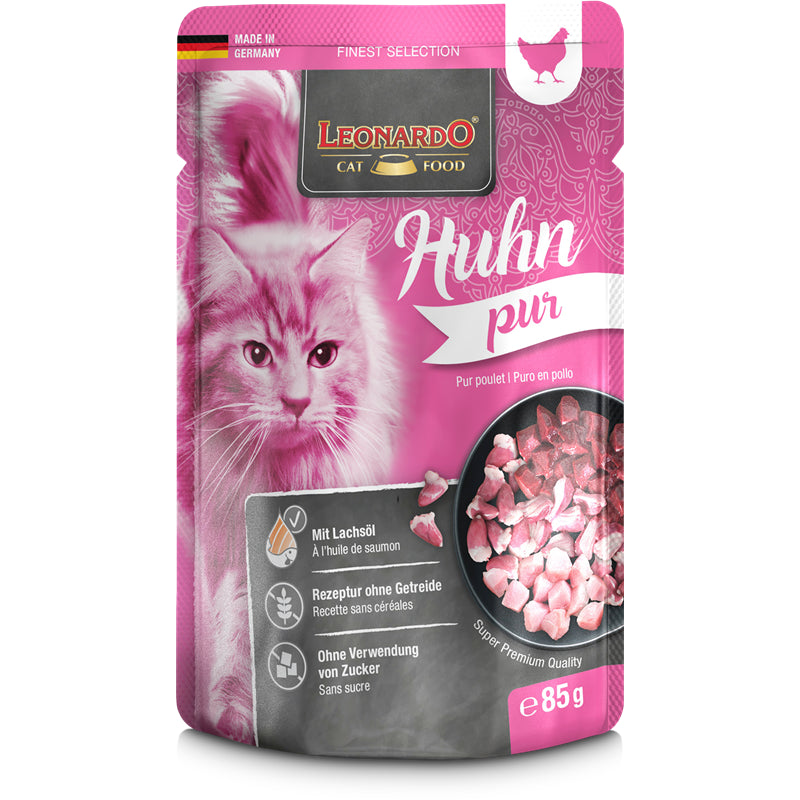 LEONARDO Adult Huhn Pur 85 g