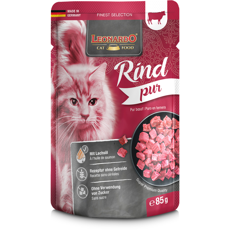 LEONARDO Adult Rind Pur 85 g