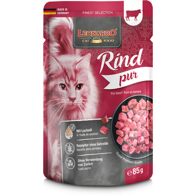 LEONARDO Adult Rind Pur 85 g