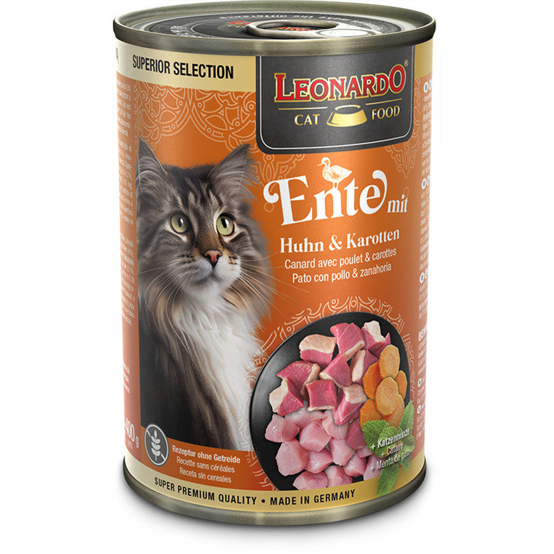 Leonardo Ente mit Huhn & Karotten 400 g