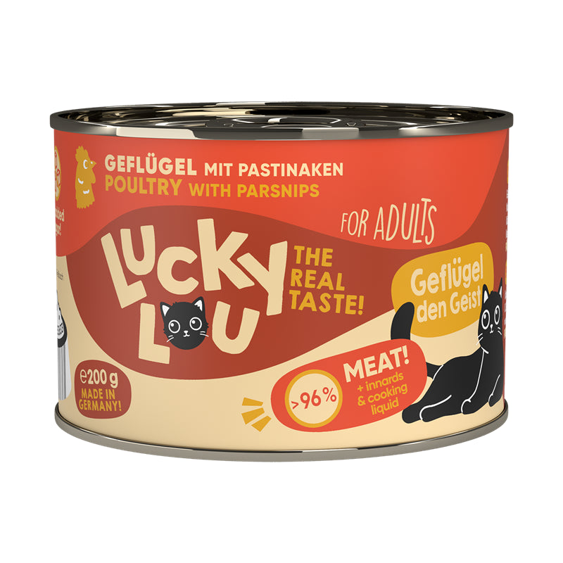 Lucky Lou Dose Lifestage Adult Geflügel 200g