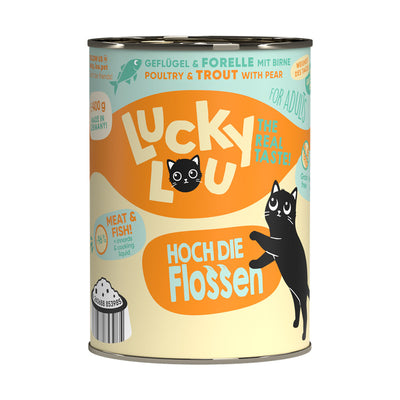 Lucky Lou Dose Lifestage Adult Geflügel + Forelle 400 g