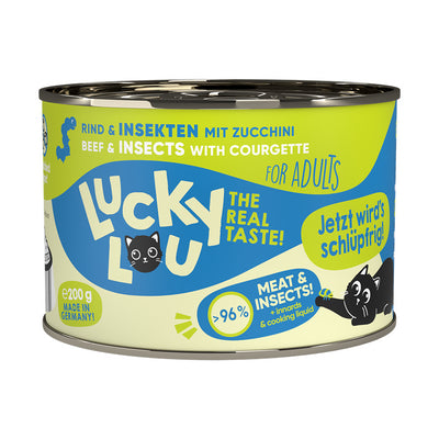 Lucky Lou Dose Lifestage Adult Rind + Insekten 200g