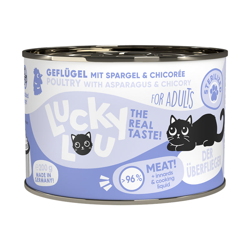 Lucky Lou Dose Lifestage Sterilized Geflügel 200g