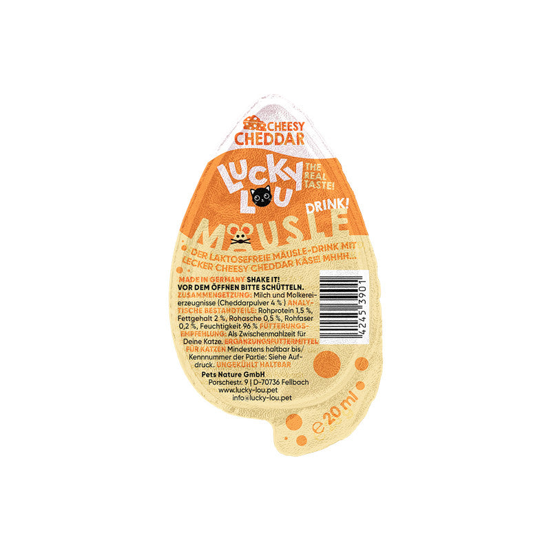 Lucky Lou Drink-Snack Mäusle Cheddar 1 Stück