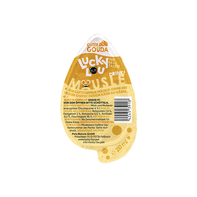 Lucky Lou Drink-Snack Mäusle Gouda 1 Stück