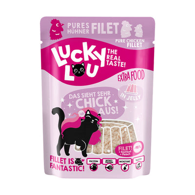 Lucky Lou® Extra Food Hühnerfilet in Gelee Pouchbeutel 70 g