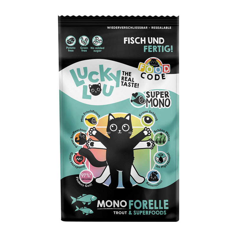 Lucky Lou® Food Code Mono Forelle 1,7 kg