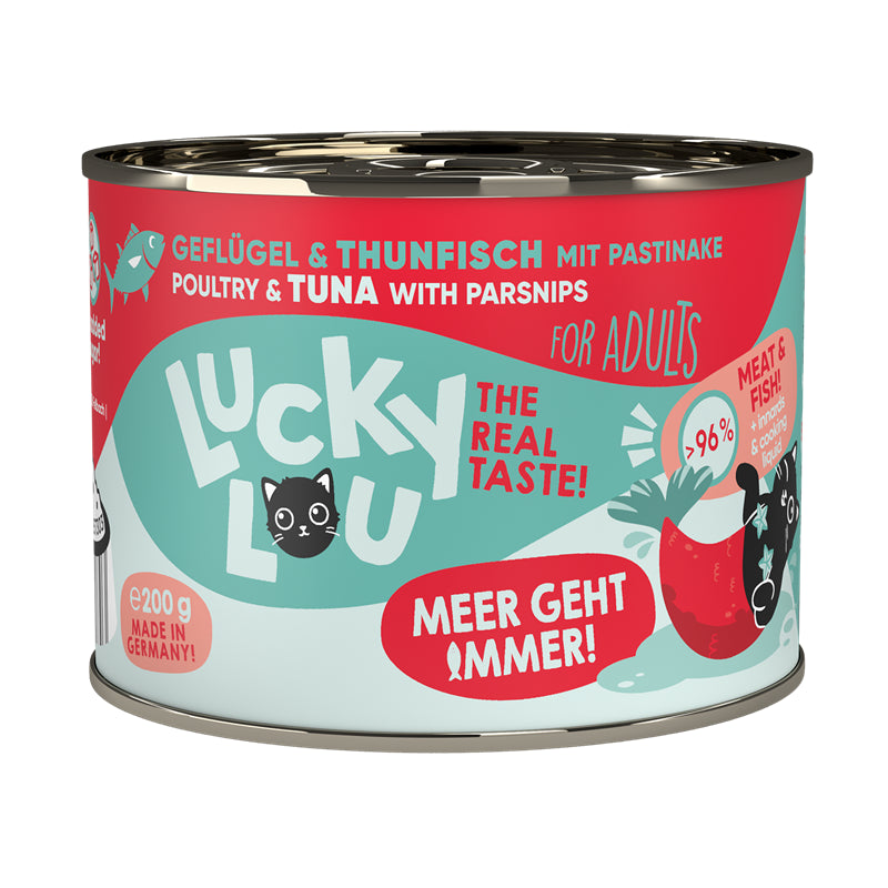 Lucky Lou Lifestage Adult Geflügel & Thunfisch 200g