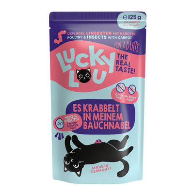 Lucky Lou PB Lifestage Adult Geflügel + Insekten 125g