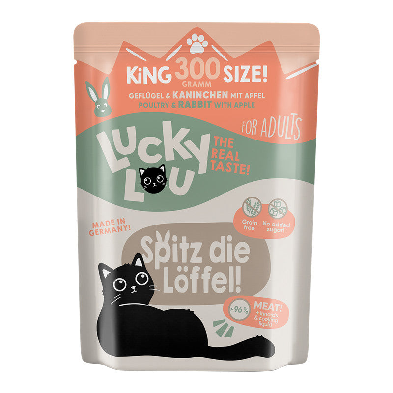 Lucky Lou PB Lifestage Adult Geflügel + Kaninchen 300 g