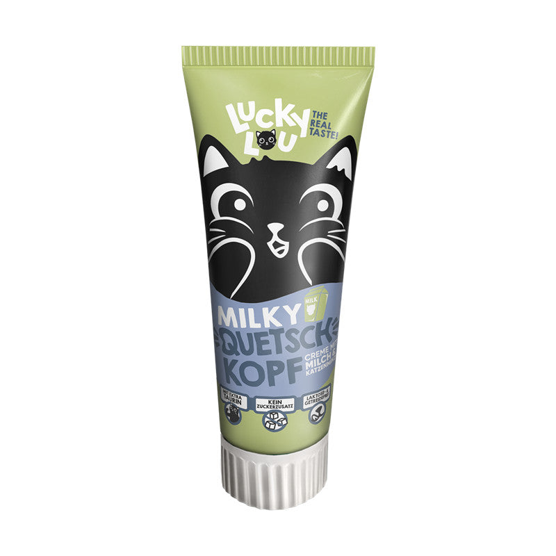 Lucky Lou® Quetschkopf Adult Milch 75 g
