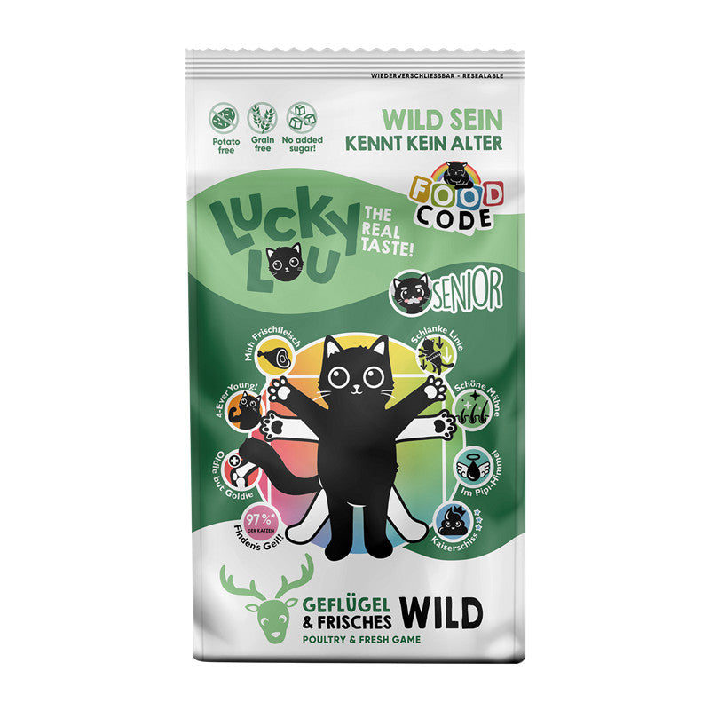 Lucky Lou Senior Geflügel & Wild 340 g