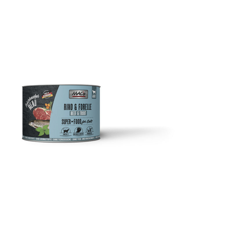 MAC's CAT Feinschmecker Rind & Forelle 200 g