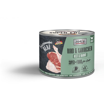 MAC's CAT Feinschmecker Rind & Kaninchen 200 g