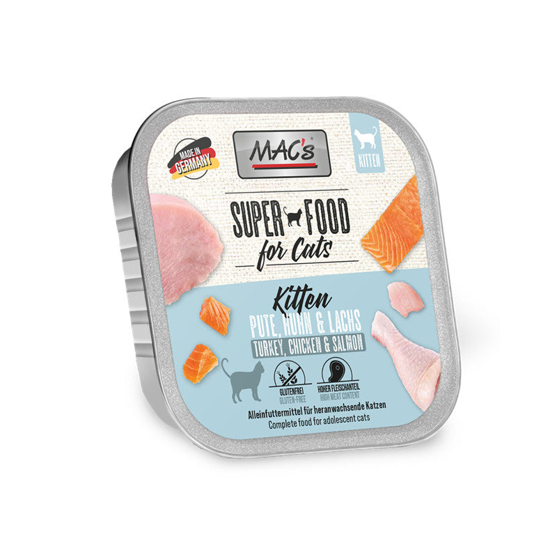 MAC's CAT Kitten Pute, Huhn & Lachs 100 g