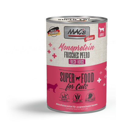 MAC's CAT Monoprotein Frisches Pferd 400 g