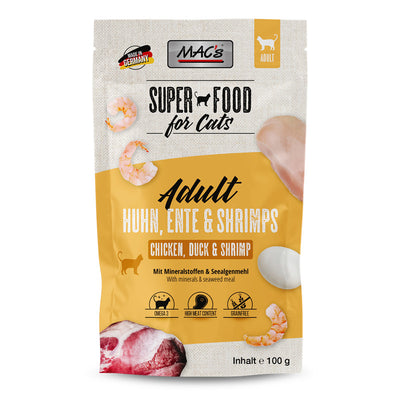 MAC's CAT Pouch Huhn, Ente & Shrimps 100 g