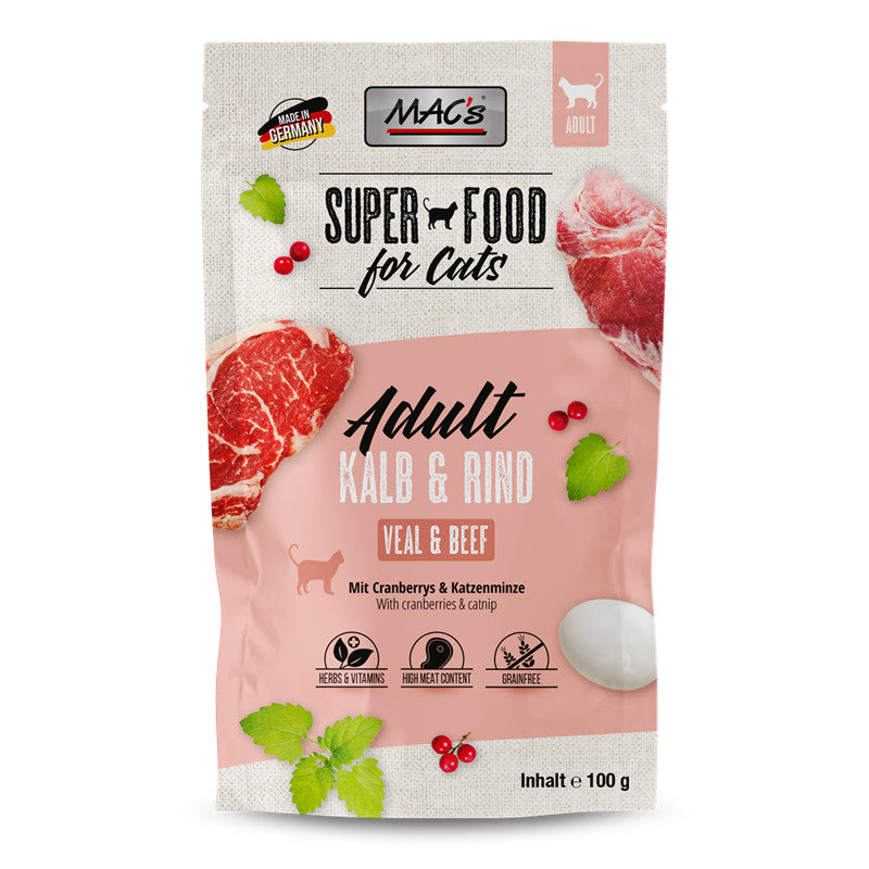 MAC's CAT Pouchpack Kalb & Rind 100 g