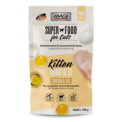 MAC's CAT Pouchpack Kitten Huhn & Ei 100 g