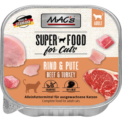 MAC's CAT Rind & Pute 100 g