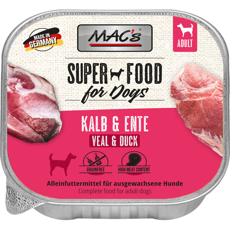 MAC's DOG Kalb & Ente 150 g