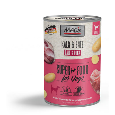 MAC's DOG Kalb & Ente 400 g