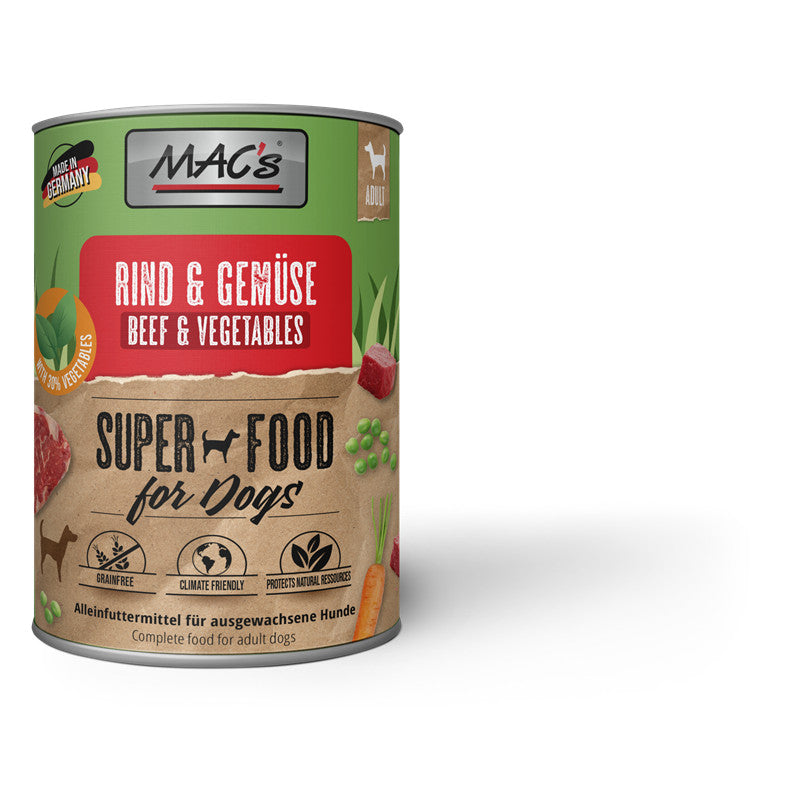 MAC's DOG Rind & Gemüse 800 g