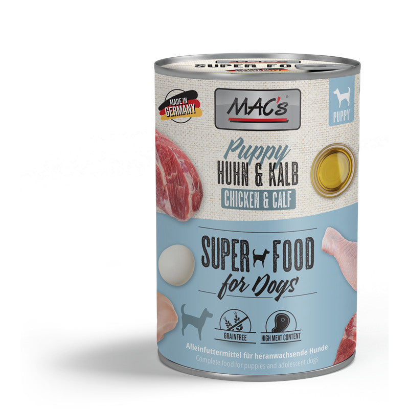 Macs Dog Puppy Huhn + Kalb 400 g