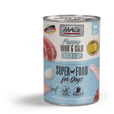 Macs Dog Puppy Huhn + Kalb 400 g