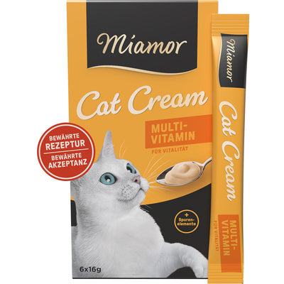 Miamor Cat Snack Multi-Vitamin Cream 6 x 15 g