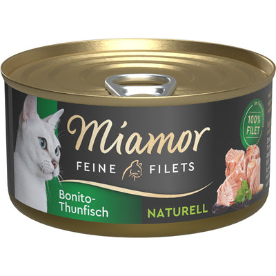 Miamor Feine Filets Naturelle Bonito-Thunfisch 80g