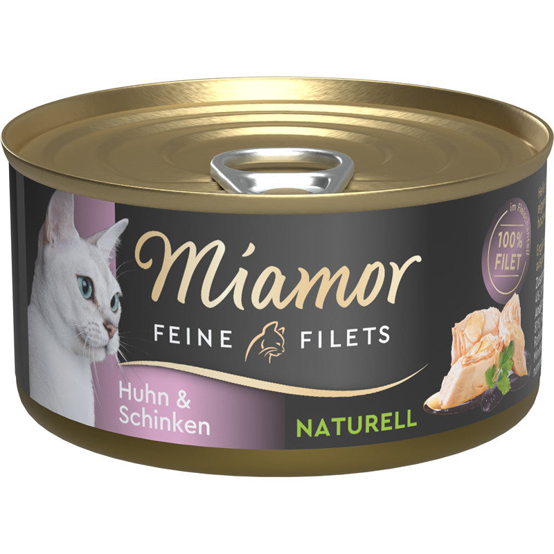 Miamor Feine Filets Naturelle Huhn & Schinken 80 g