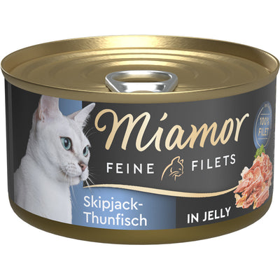 Miamor Feine Filets Skipjack-Thunfisch in Jelly 100 g