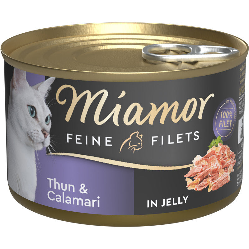 Miamor Feine Filets Thunfisch & Calamari Dose 185 g