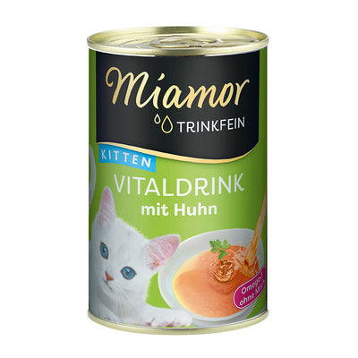 Miamor Trinkfein Vitaldrink Kitten mit Huhn 135 ml