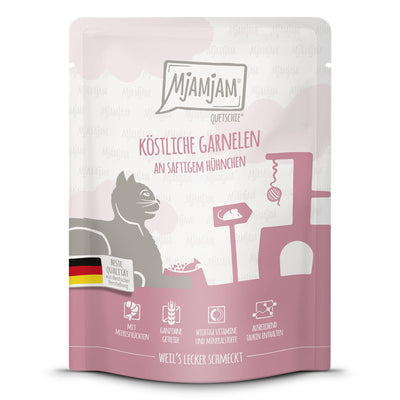 MjAMjAM Quetschie Köstliche Garnelen an saftigem Hühnchen 300 g