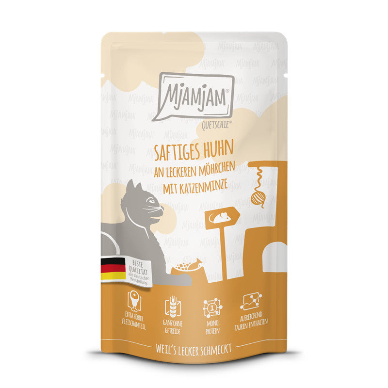 MjAMjAM Quetschie Huhn+Möhre 125 g