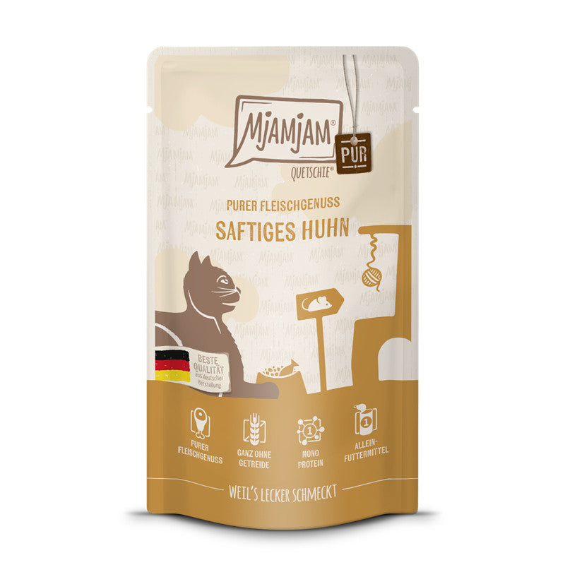 MjAMjAM Quetschie Saftiges Huhn pur 125 g