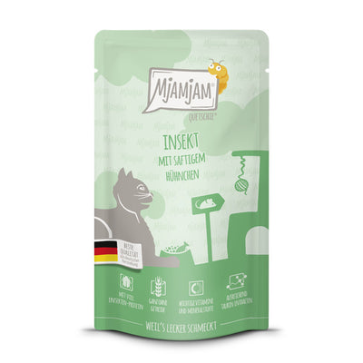 MjAMjAM Quetschie Insekt mit saftigem Hühnchen 125 g